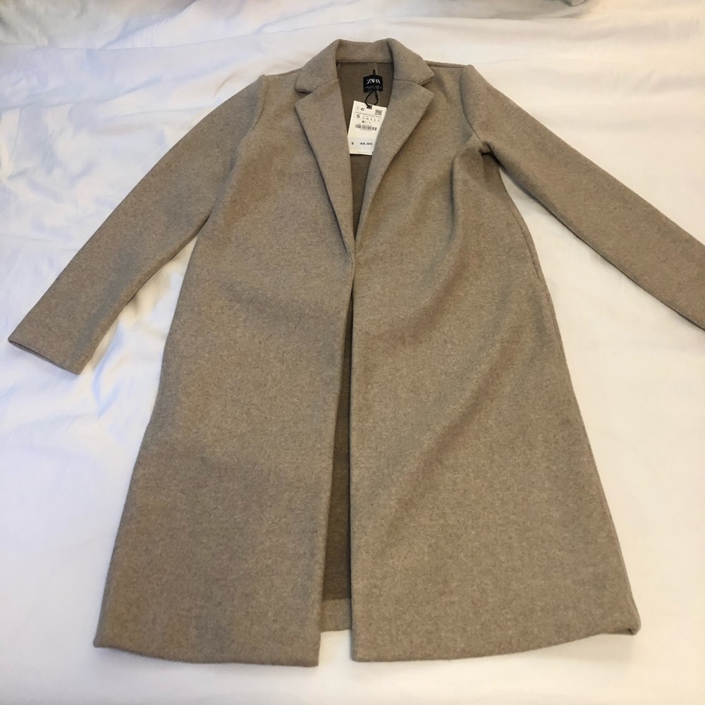 ZARA Coat in oatmeal size S